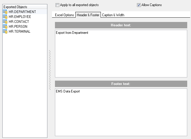 Step 7 - Header & Footer