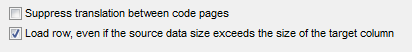 CLP Load - Specifying common file modifiers - IXF