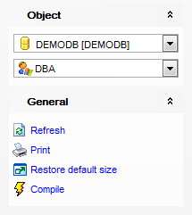 Role Editor - Using Navigation bar