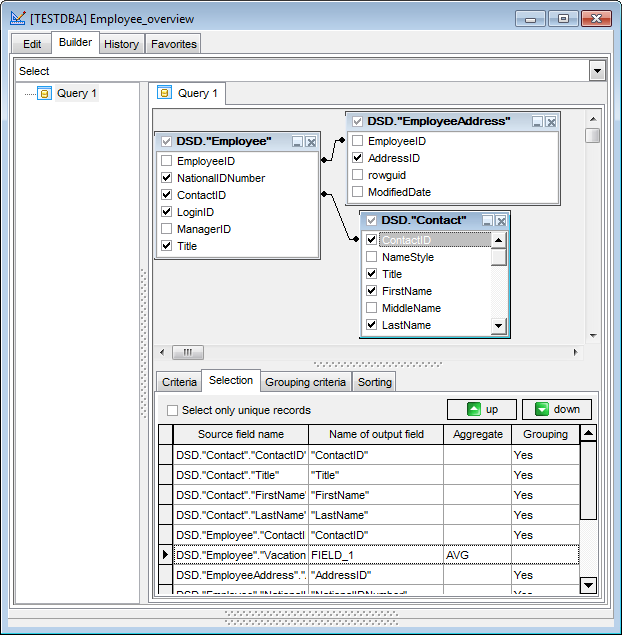 hs3324 - Setting output fields