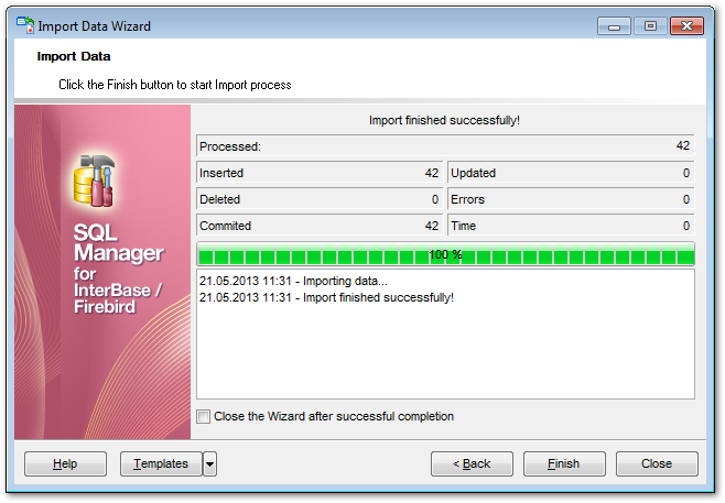 Import Data - Importing data