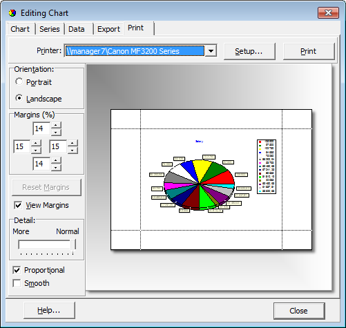 Editing Chart - Print