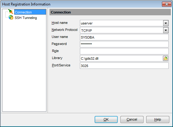 hs3271 - Editing connection properties