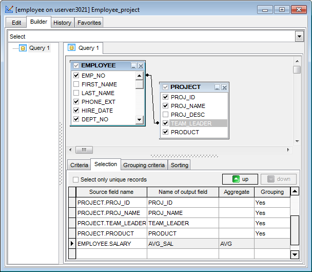 hs3324 - Setting output fields