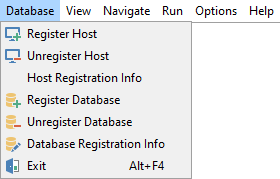 Getting Started - Main menu