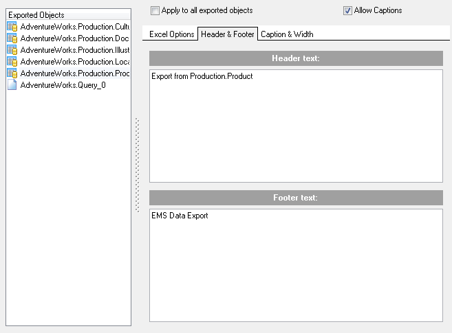 Step 7 - Header & Footer