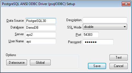 Microsoft OLE DB Provider for ODBC - Connection - Setting specific ODBS provider options