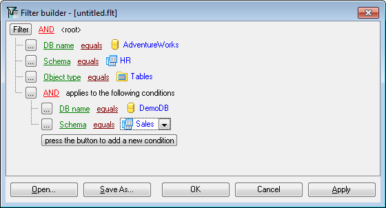 hs2109 - Step4 - Filter Builder