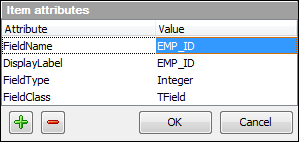 Data View - BLOB View - XML - Item attributes