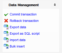 Data View - Using Navigation bar