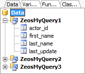 Report Designer_Data Tree