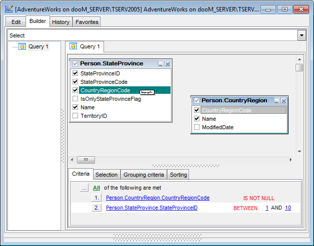 hs3322 - Joining tables