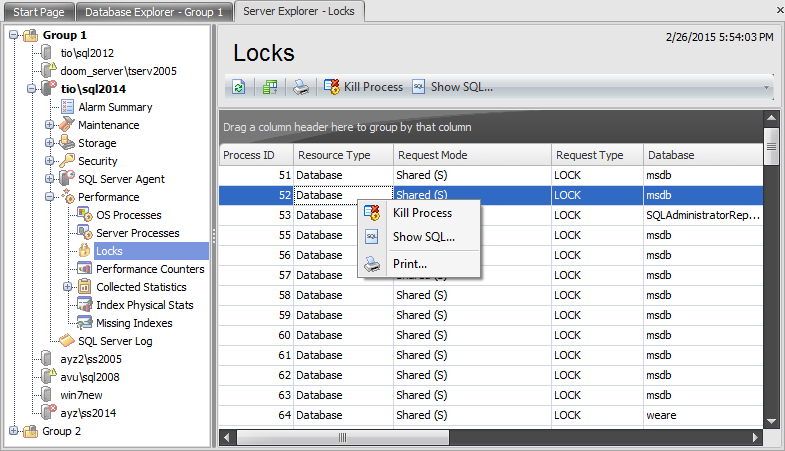 Performance - Locks