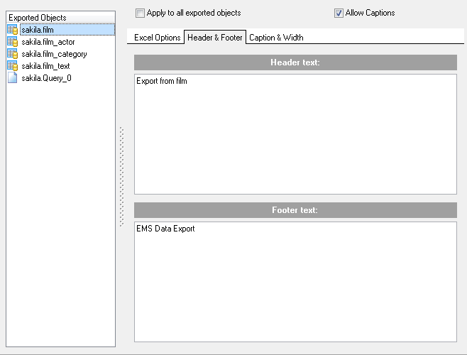 Step 7 - Header & Footer