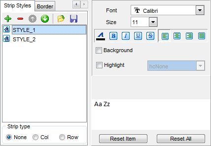 Export Data - Format-specific options - Word 2007 - Strip Styles