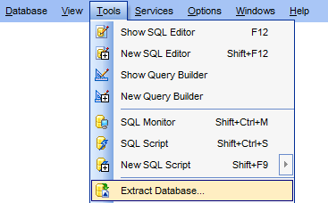 menuExtractDatabase