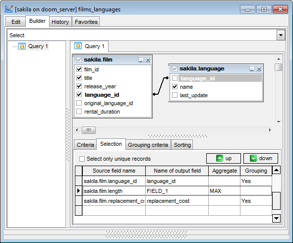 hs3324 - Setting output fields