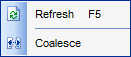 Database Statistics - Storage - Tablespace - Menu