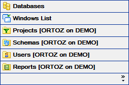 DB Explorer - Using tabs - View as tabs