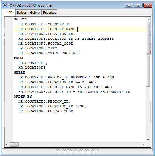 hs3327 - Working with the editor area