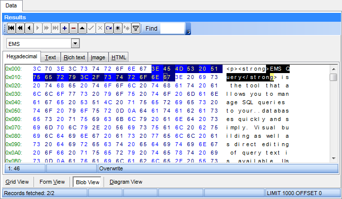 hs3442 - Viewing as Hexadecimal