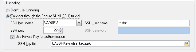 Appendix - SSH tunneling options