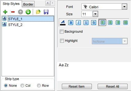 Export Data - Format-specific options - Word 2007 - Strip Styles