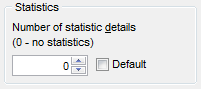 Field Editor - Setting field statistics