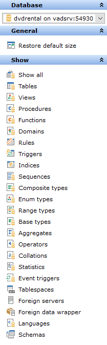 Print Metadata - Using Navigation bar