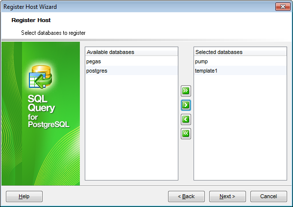 hs3211 - Selecting databases