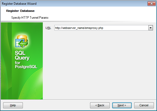 hs3222 - Specifying HTTP Tunnel parameters