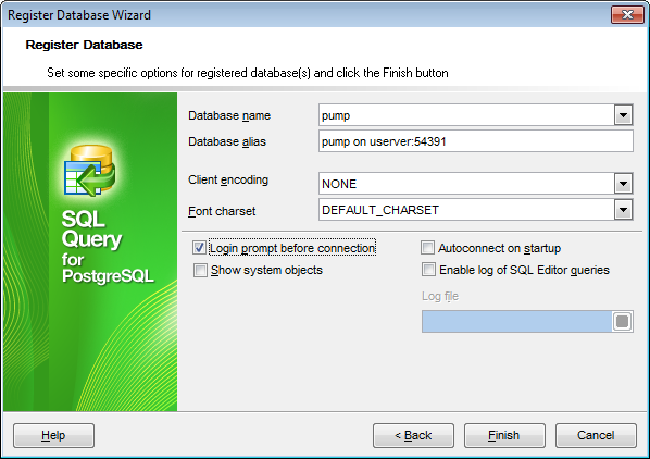 hs3223 - Setting registration options