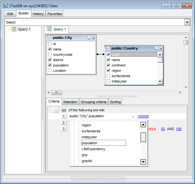 hs3323 - Setting criteria