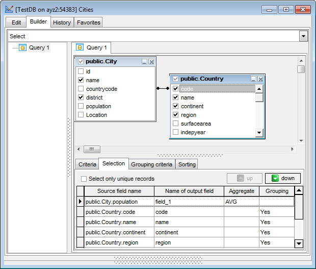 hs3324 - Setting output fields