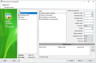 Выбор формата данных для полей