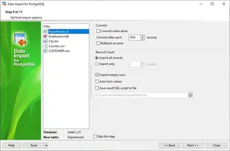 Настройка общих параметров