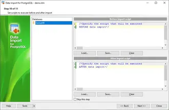 Выбор сценариев
