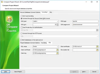 Настройка параметров туннелирования